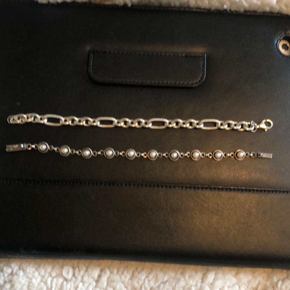 2 Silver Bracelets - image 2